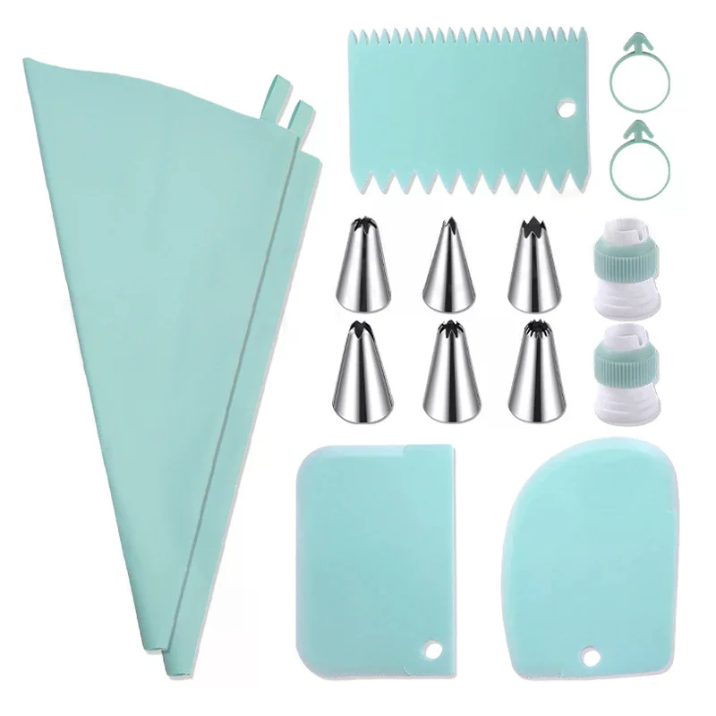 Stainless Steel Kitchen Baking Cake Decorating Tool Silicone Piping Nozzles
Stainless Steel Kitchen Baking Cake Decorating Tool Silicone Piping Nozzles