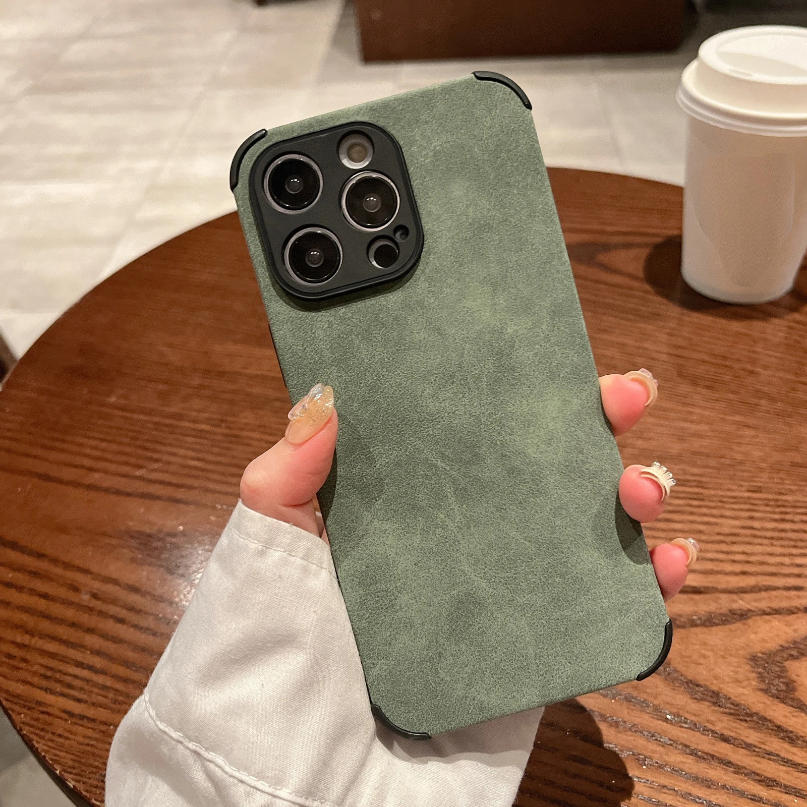 Shockproof Suede Leather Matte Soft Phone Case For iPhone 16 Pro Max 15 Plus 14 13 12 11 , Slim Camera Protection Cover Funda
Shockproof Suede Leather Matte Soft Phone Case For iPhone 16 Pro Max 15 Plus 14 13 12 11 , Slim Camera Protection Cover Funda