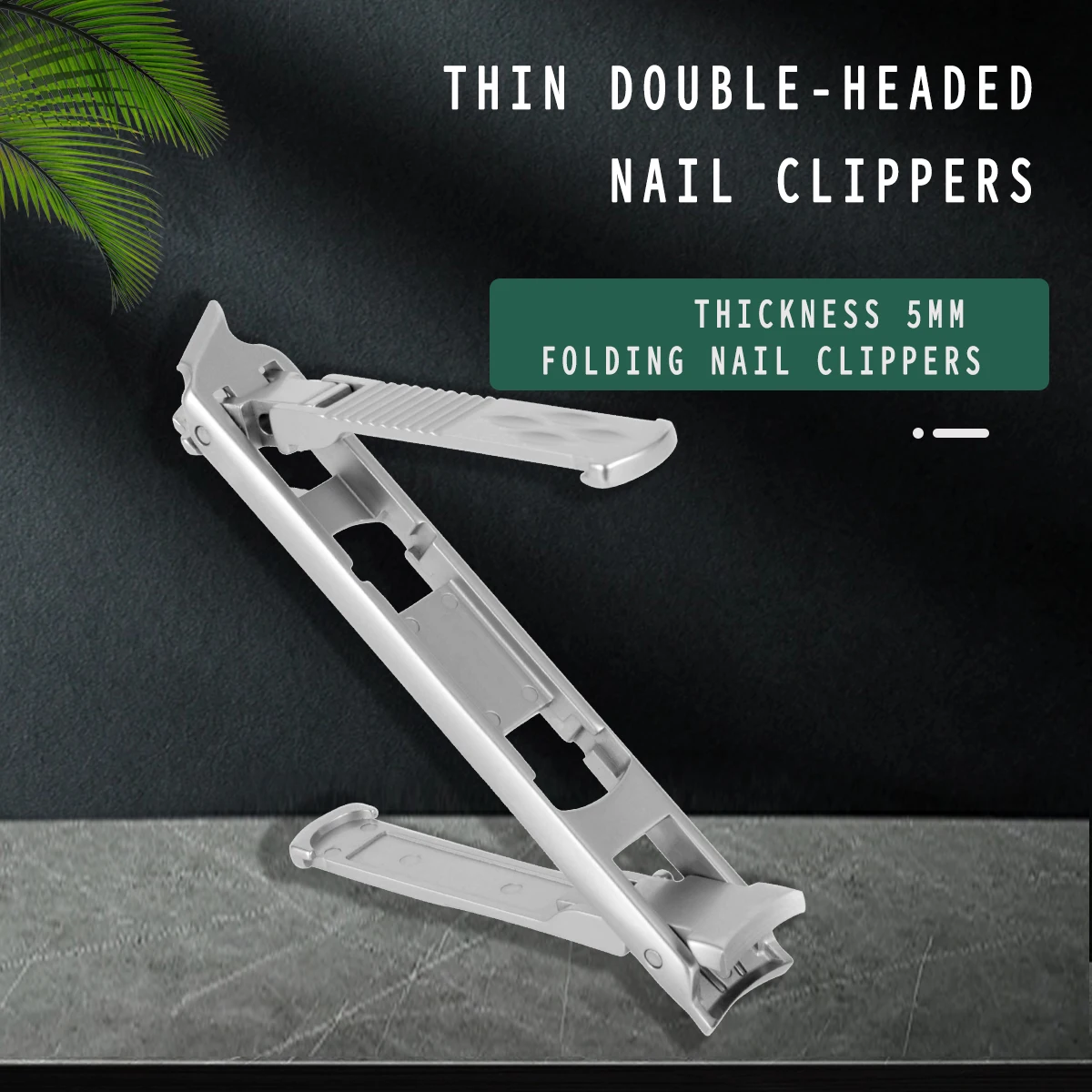 TJ SEGA Portable Folding Nail Clippers Stainless Steel Fingernail Clipper Toenail Scissors Double-Headed 3 Styles Trimmer Tools
TJ SEGA Portable Folding Nail Clippers Stainless Steel Fingernail Clipper Toenail Scissors Double-Headed 3 Styles Trimmer Tools