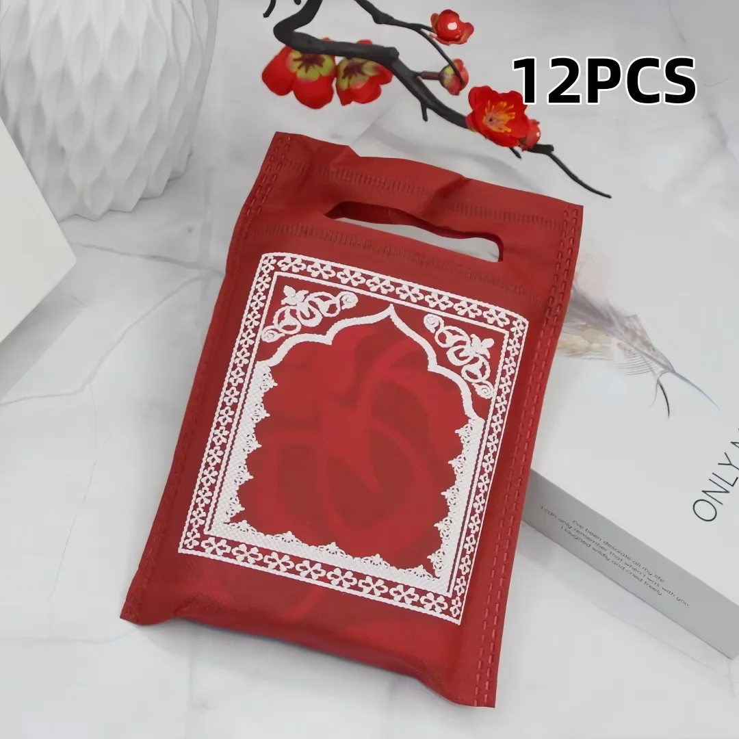 12Pcs Pocket Size Islamic Prayer Rug Mini Foldable Travel Praying Rug Portable Muslim Mat for Outdoor Camping Ramadan Eid Gift
12Pcs Pocket Size Islamic Prayer Rug Mini Foldable Travel Praying Rug Portable Muslim Mat for Outdoor Camping Ramadan Eid Gift