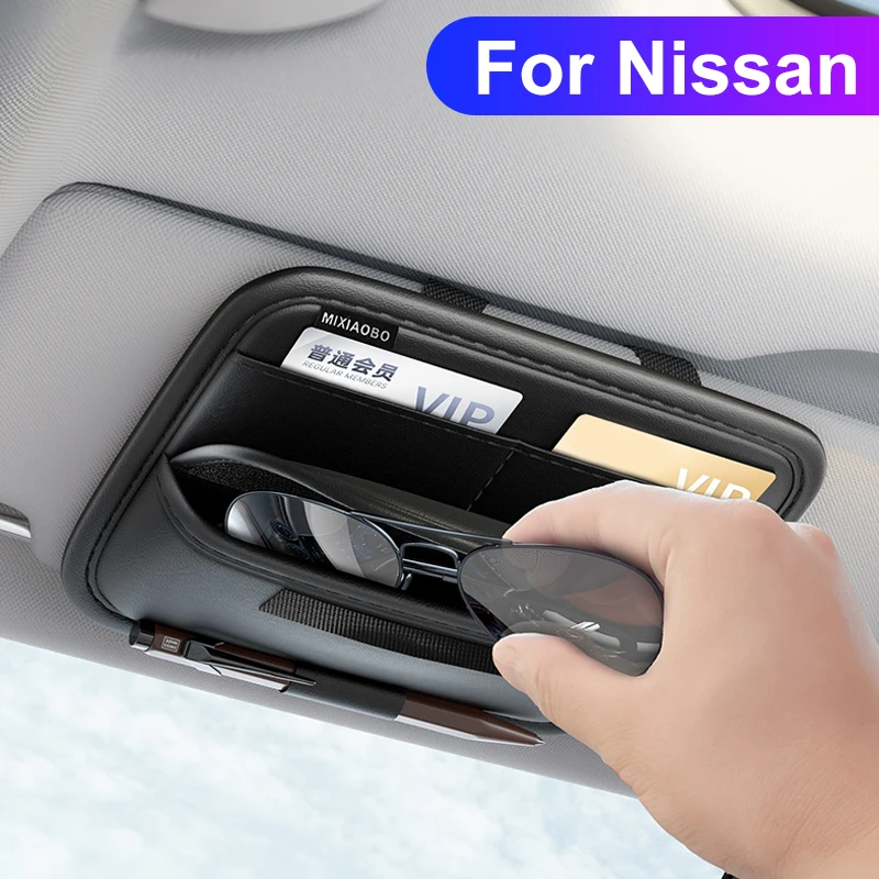 Универсальный футляр для очков для Nissan 2003-2025, Sylphy Bluebird geniss, патруль, Teana Qashqai Tiida Quest Fuga Y62, аксессуары для интерьера 2024 2023 2022 2021 2020 2019 2018 2017 2016 2015 2014 2013 2012 2011 2
Универсальный футляр для очков для Nissan 2003-2025, Sylphy Bluebird geniss, патруль, Teana Qashqai Tiida Quest Fuga Y62, аксессуары для интерьера 2024 2023 2022 2021 2020 2019 2018 2017 2016 2015 2014 2013 2012 2011 2