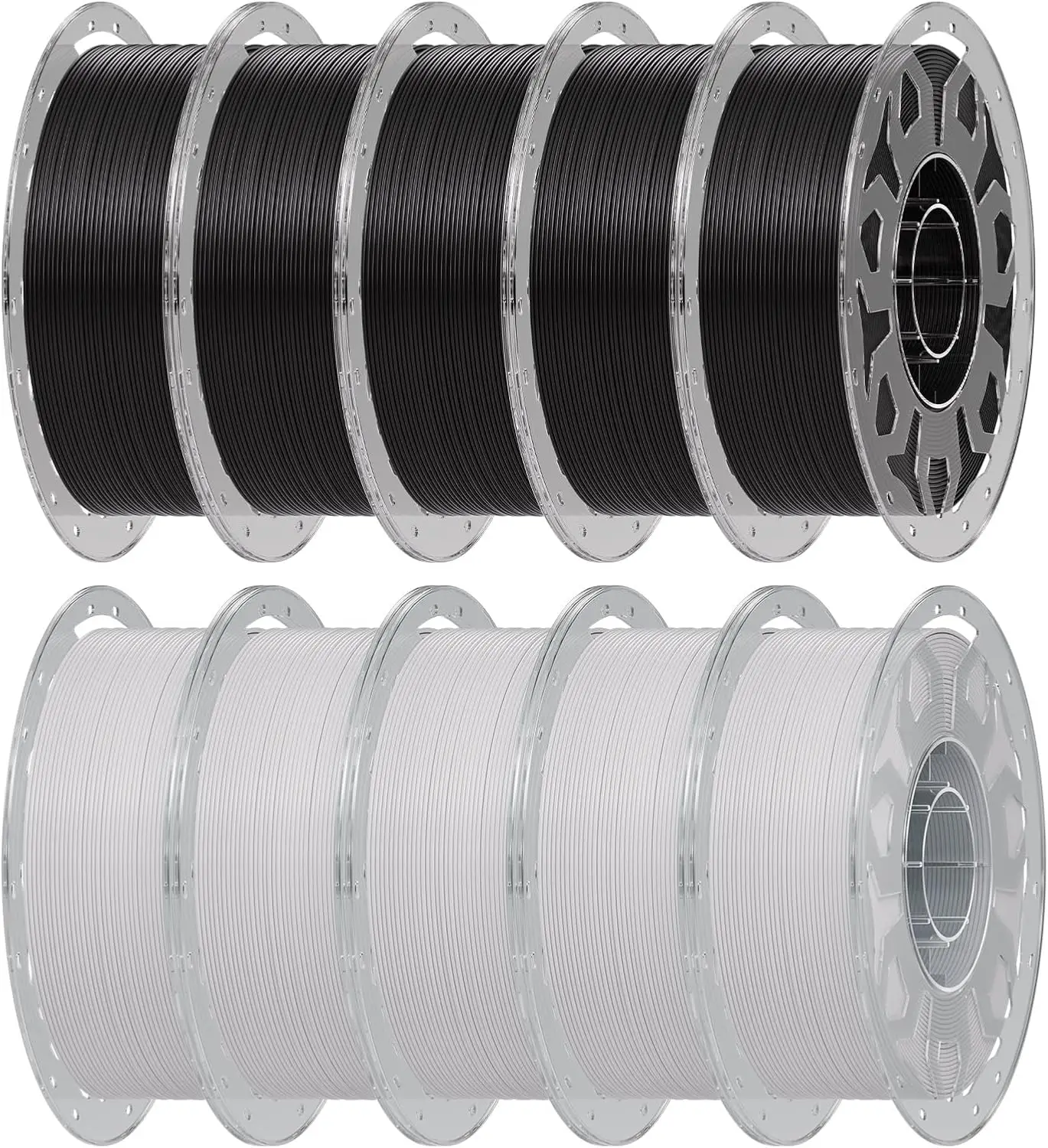 Premium PLA Filament 1.75mm Bundle, Enhanced Toughness, No Warp, High Precision ±0.03mm for Most 3D Printers
Premium PLA Filament 1.75mm Bundle, Enhanced Toughness, No Warp, High Precision ±0.03mm for Most 3D Printers
