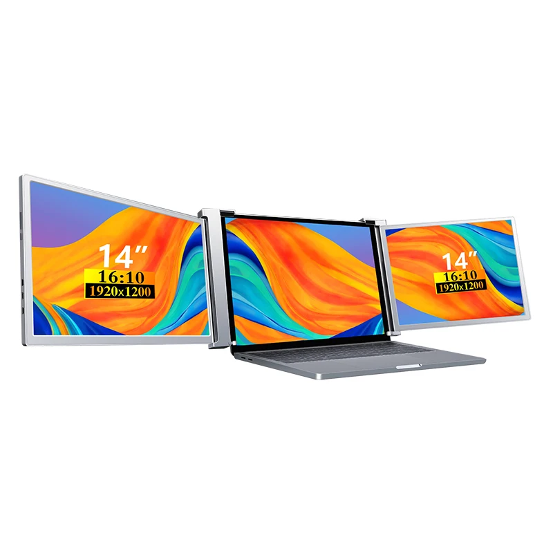 Игровые ноутбуки с двойными складными экранами, 14-дюймовый 2-й двойной экран, электронные настольные компьютеры, портативное расширение
Игровые ноутбуки с двойными складными экранами, 14-дюймовый 2-й двойной экран, электронные настольные компьютеры, портативное расширение