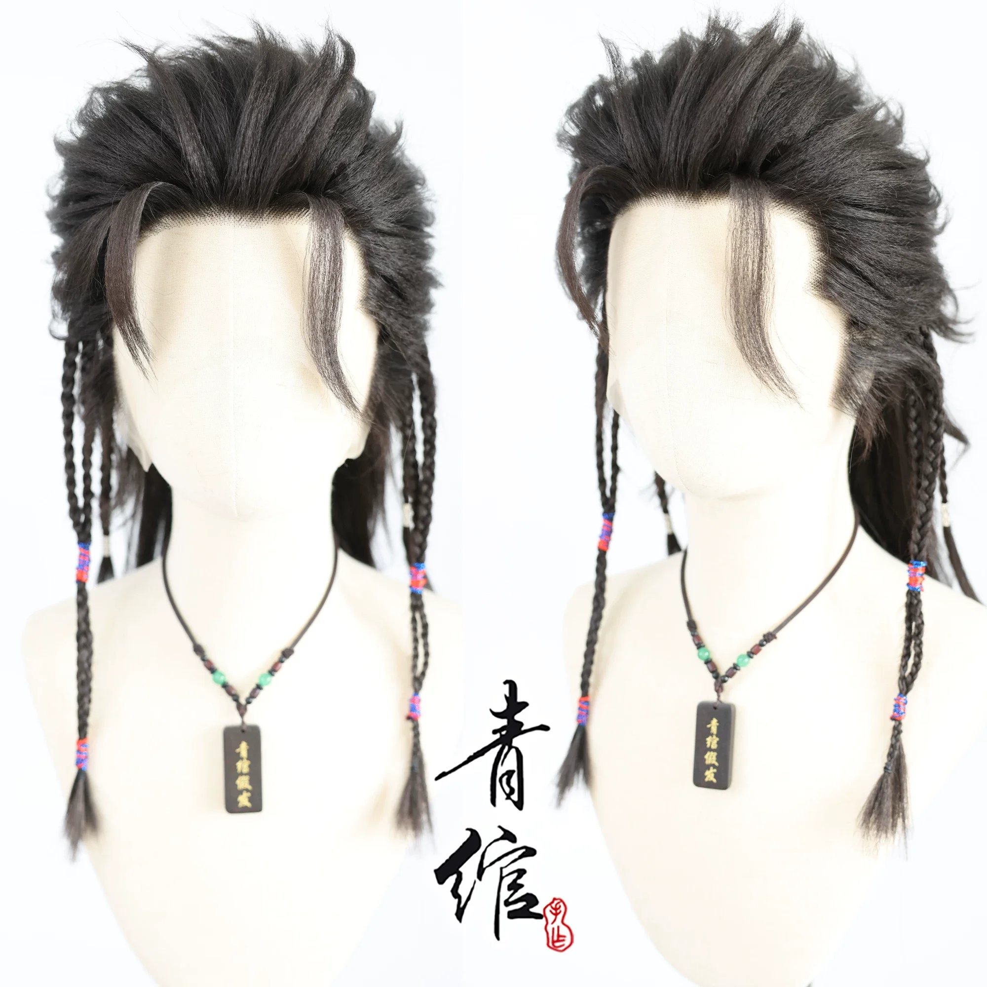 Already Styled Ancient Hanfu exotic style COS wig Black Cosplay Hair for Halloween Party Cos Props Gift
Already Styled Ancient Hanfu exotic style COS wig Black Cosplay Hair for Halloween Party Cos Props Gift