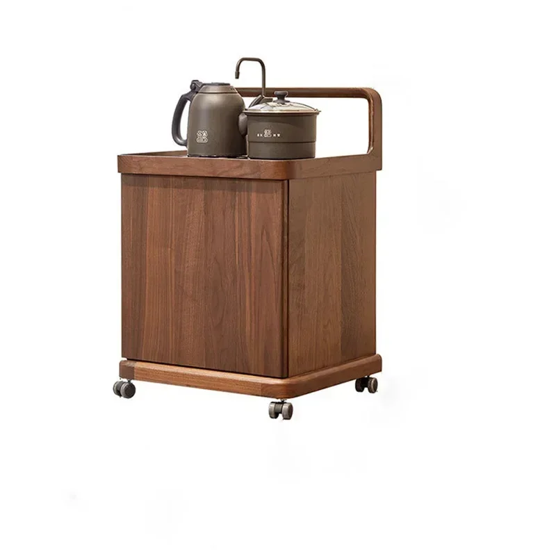 North American black walnut all-solid wood coffee table tea cabinet home living room modern and simple
North American black walnut all-solid wood coffee table tea cabinet home living room modern and simple