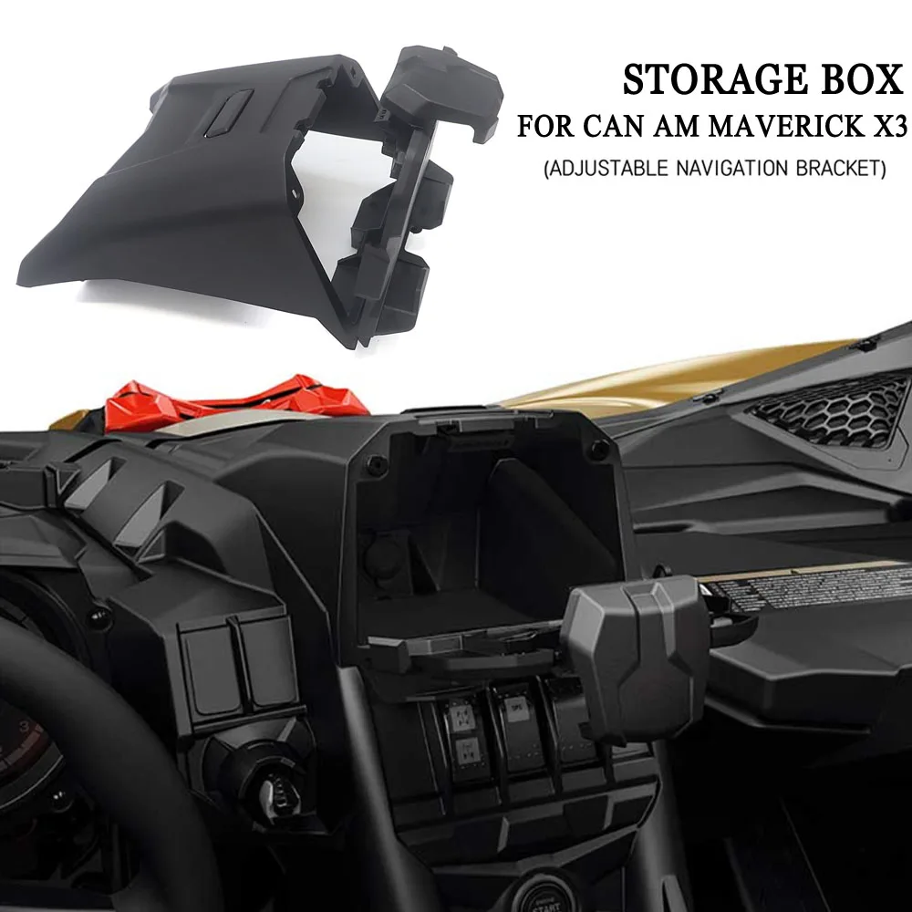 Electronic Device Holder With Integrated Storage Models Smartphone For Can Am X3 Maverick 2017 - 2021 Navigation Stand Black
Electronic Device Holder With Integrated Storage Models Smartphone For Can Am X3 Maverick 2017 - 2021 Navigation Stand Black