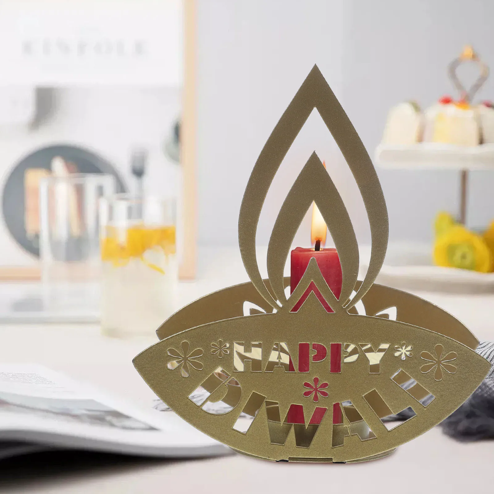 Festival Holder Metal Iron Diwali Projection Stand Decorative Tealight Candlestick for Home Party Decor
Festival Holder Metal Iron Diwali Projection Stand Decorative Tealight Candlestick for Home Party Decor