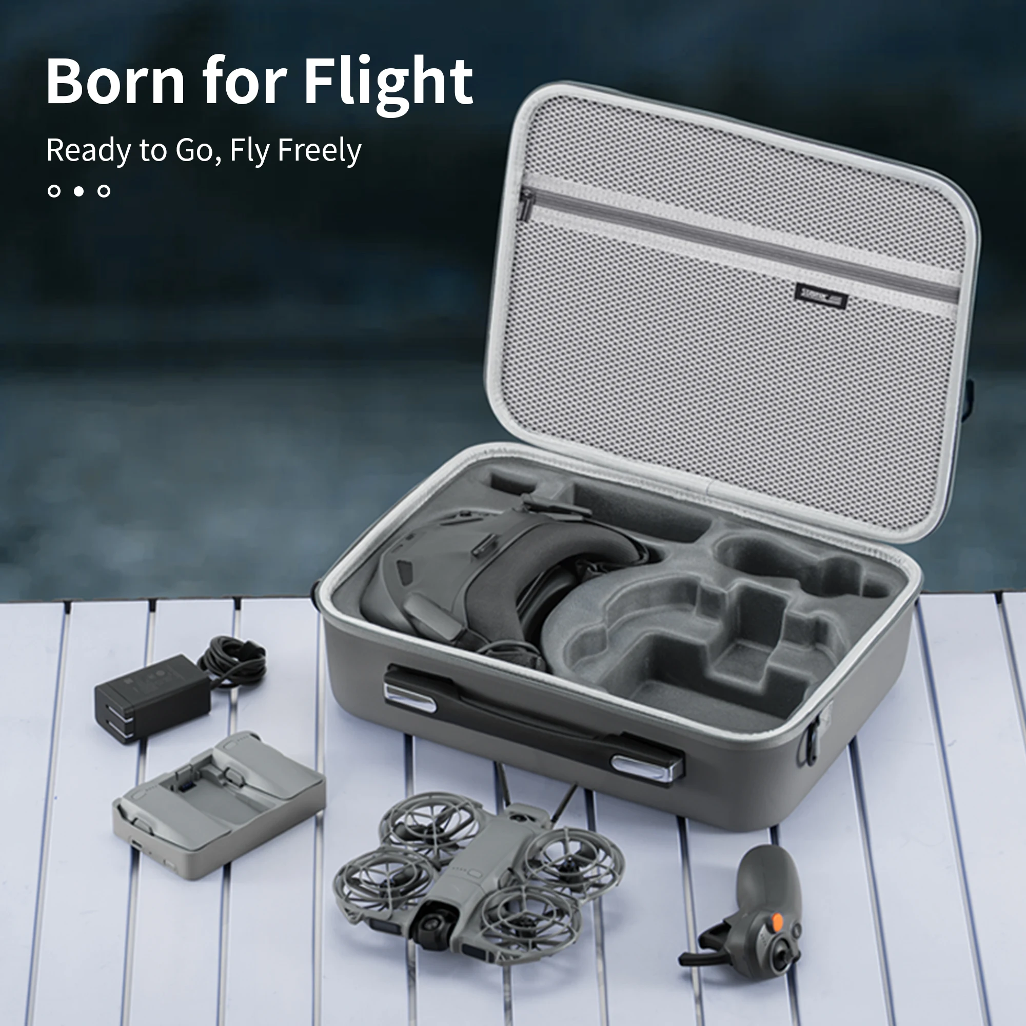 Case for Neo 2 Accessories, Portable PU Carry bag for DJI Neo 2 Motion Fly More Combo for RC Motion 3,Goggles N3,Charging Hub
Case for Neo 2 Accessories, Portable PU Carry bag for DJI Neo 2 Motion Fly More Combo for RC Motion 3,Goggles N3,Charging Hub