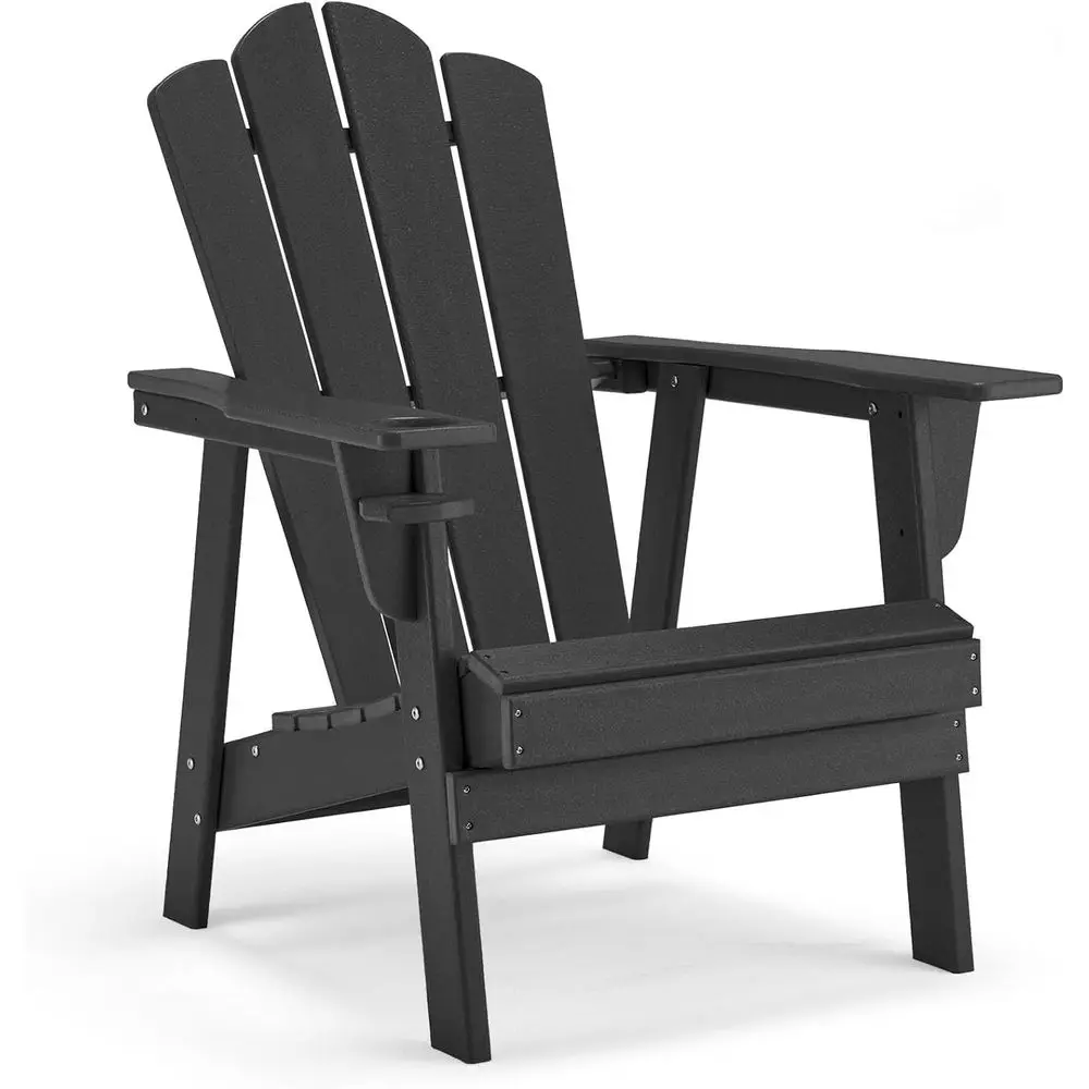 Прочное кресло Adirondack из полимерного дерева HDPE (450 фунтов) с подстаканником - устойчивое к атмосферным воздействиям, для патио, сада, террасы и заднего двора, B
Прочное кресло Adirondack из полимерного дерева HDPE (450 фунтов) с подстаканником - устойчивое к атмосферным воздействиям, для патио, сада, террасы и заднего двора, B