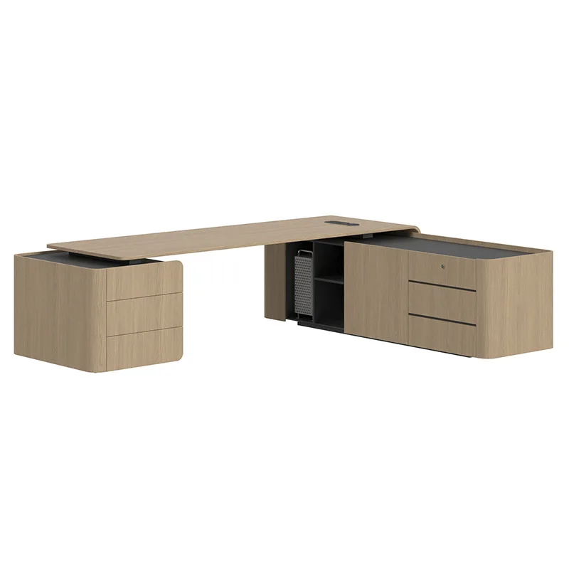 YJQ high-end office boss desk simple president desk multi-functional president desk
YJQ high-end office boss desk simple president desk multi-functional president desk