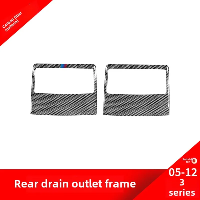 Suitable for Bmw05-12Old Style3Carbon Fiber Interior Rear Air Vent Frame Decoration StickerE90/E92Modification
Suitable for Bmw05-12Old Style3Carbon Fiber Interior Rear Air Vent Frame Decoration StickerE90/E92Modification
