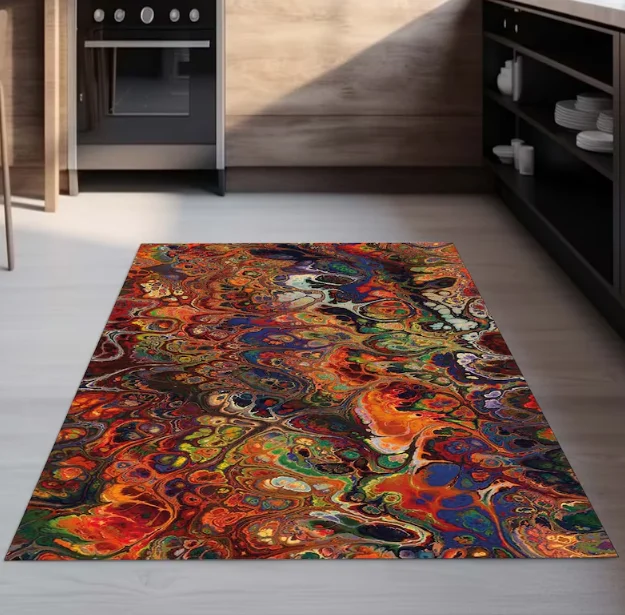 Экзотические вибрации Красочный ковер Абстрактный дизайн Ковер Trippy Art Art Декор Ковер Внутренний дизайн Коврик Пол Удобный для домашних животных Ковер на заказ
Экзотические вибрации Красочный ковер Абстрактный дизайн Ковер Trippy Art Art Декор Ковер Внутренний дизайн Коврик Пол Удобный для домашних животных Ковер на заказ