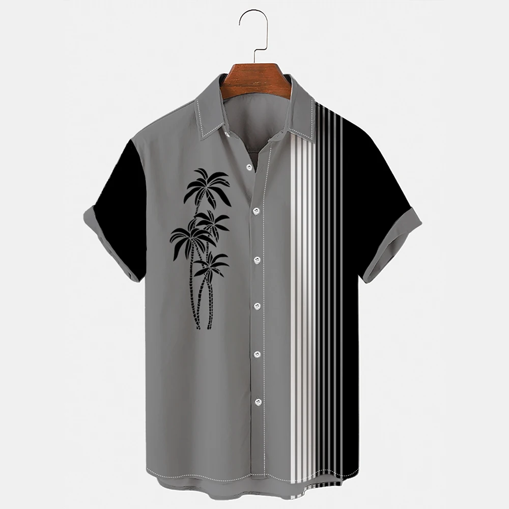 2023New Men's 3D Coconut Tree Print Hawaiian Single Breasted Shirts Sports Trend Clothing Oversized Shirts for Men Short-sleeve
2023New Men's 3D Coconut Tree Print Hawaiian Single Breasted Shirts Sports Trend Clothing Oversized Shirts for Men Short-sleeve