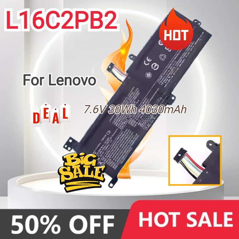 L16C2PB2 Laptop Battery for Lenovo IdeaPad 330 Battery 330-15IKB 320-15IKB 320-15AST 320-17IKB S145-15AST 320-15ABR L16M2PB1
L16C2PB2 Laptop Battery for Lenovo IdeaPad 330 Battery 330-15IKB 320-15IKB 320-15AST 320-17IKB S145-15AST 320-15ABR L16M2PB1