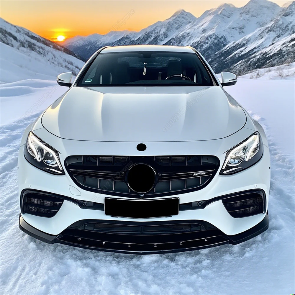 3Pcs Car Front Bumper Lip Spoiler Splitter Diffuser For Mercedes Benz E Class W213 E63 AMG 2016-2020 Bodykit Tuning Gloss Blcak
3Pcs Car Front Bumper Lip Spoiler Splitter Diffuser For Mercedes Benz E Class W213 E63 AMG 2016-2020 Bodykit Tuning Gloss Blcak