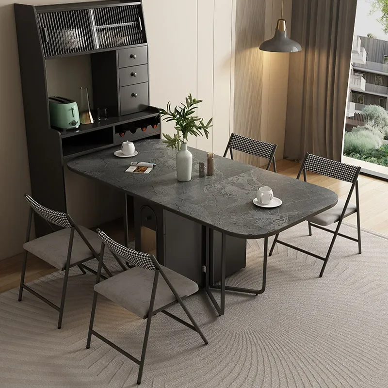 Folding Luxury Dining Tables Small Modern Italian Nordic Wood Dining Tables Kitchen Luxury Black Mesas De Comedor Furniture
Folding Luxury Dining Tables Small Modern Italian Nordic Wood Dining Tables Kitchen Luxury Black Mesas De Comedor Furniture