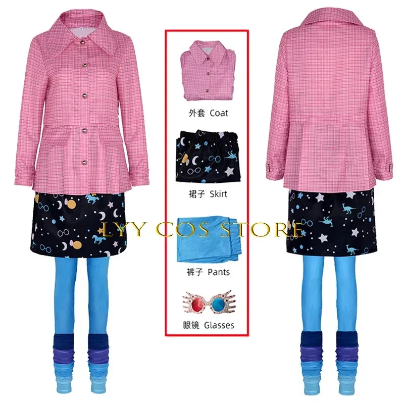 Magic School witch cosplay anime Luna Lovegood cosplay costumecoat skirt pants uniform set Halloween party outfit for women kid
Magic School witch cosplay anime Luna Lovegood cosplay costumecoat skirt pants uniform set Halloween party outfit for women kid