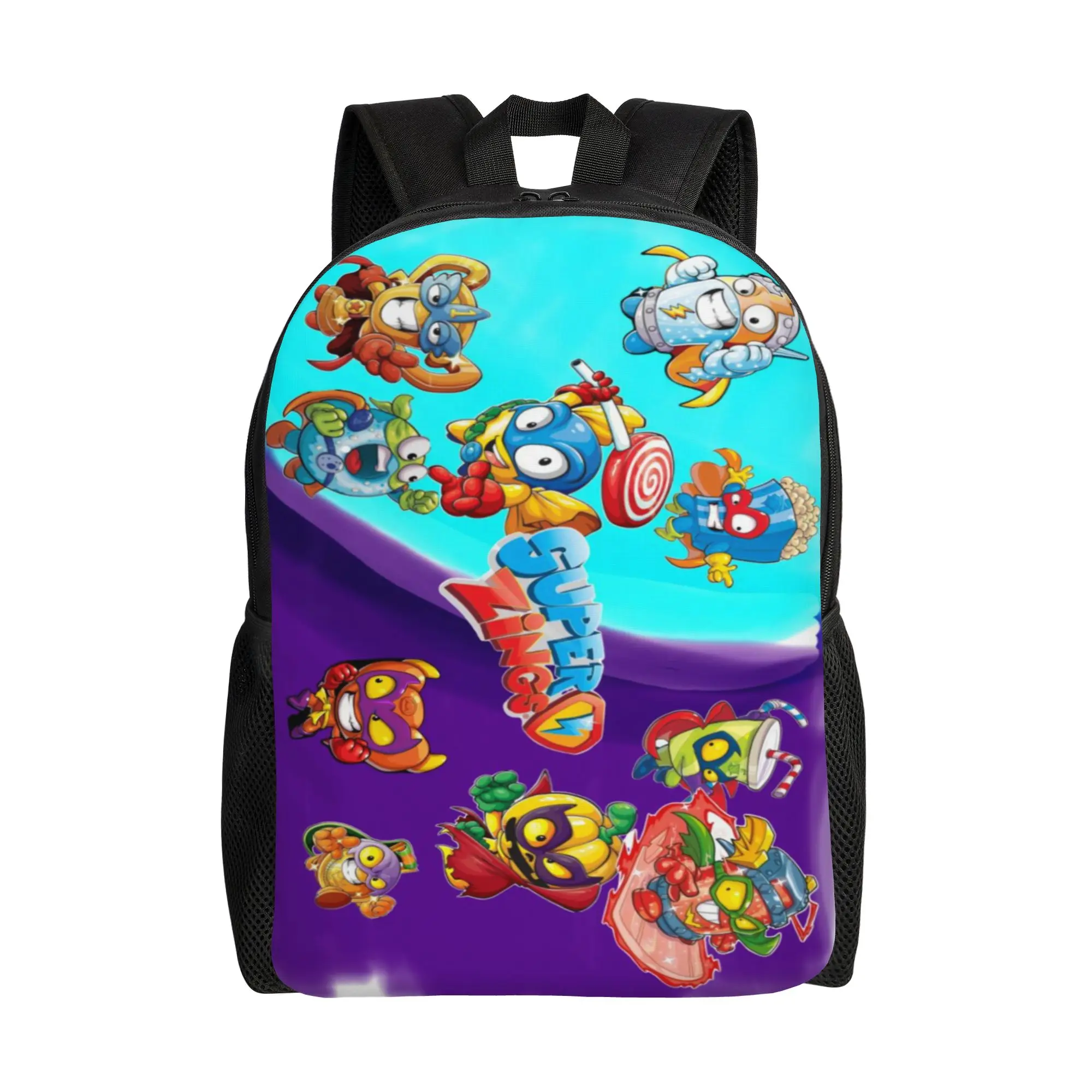 Super Zings Backpack Youth Polyester Trekking Backpacks Large Kawaii School Bags Rucksack
Super Zings Backpack Youth Polyester Trekking Backpacks Large Kawaii School Bags Rucksack