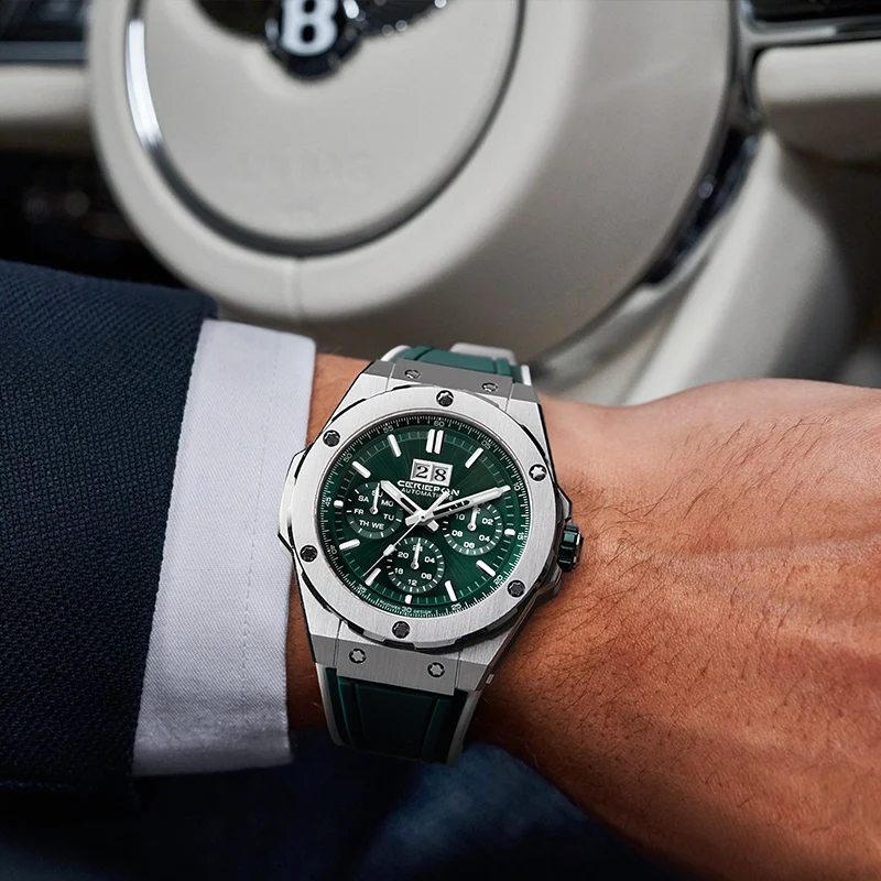 Customized Mens Pagani Designs Mechanical Watches for Man Automatic Wristwatch with Silicone Strap Waterproof Watch Reloj Hombre
Customized Mens Pagani Designs Mechanical Watches for Man Automatic Wristwatch with Silicone Strap Waterproof Watch Reloj Hombre