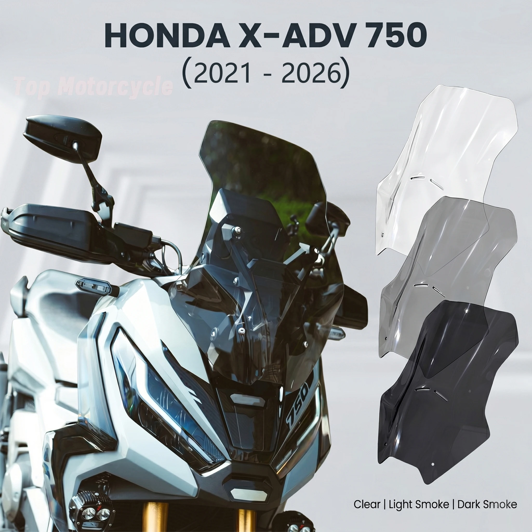 Motorcycle Black Touring Windshield Windscreen Visor Fits For HONDA XADV 750 X-ADV 750 2021-2026 XADV750 Heighten Windscreen
Motorcycle Black Touring Windshield Windscreen Visor Fits For HONDA XADV 750 X-ADV 750 2021-2026 XADV750 Heighten Windscreen