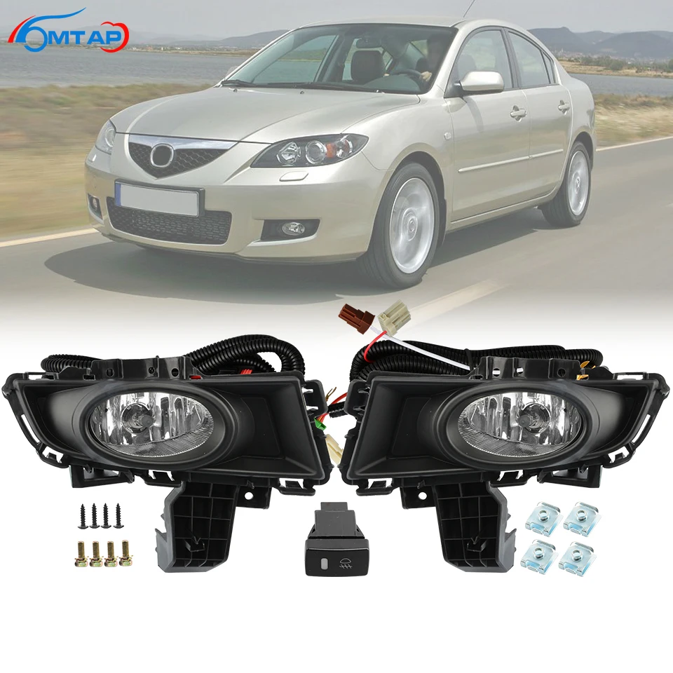 Набор противотуманных ламп MTAP для Mazda 3 M3 BK Sedan Facelift 2007 2008
Набор противотуманных ламп MTAP для Mazda 3 M3 BK Sedan Facelift 2007 2008