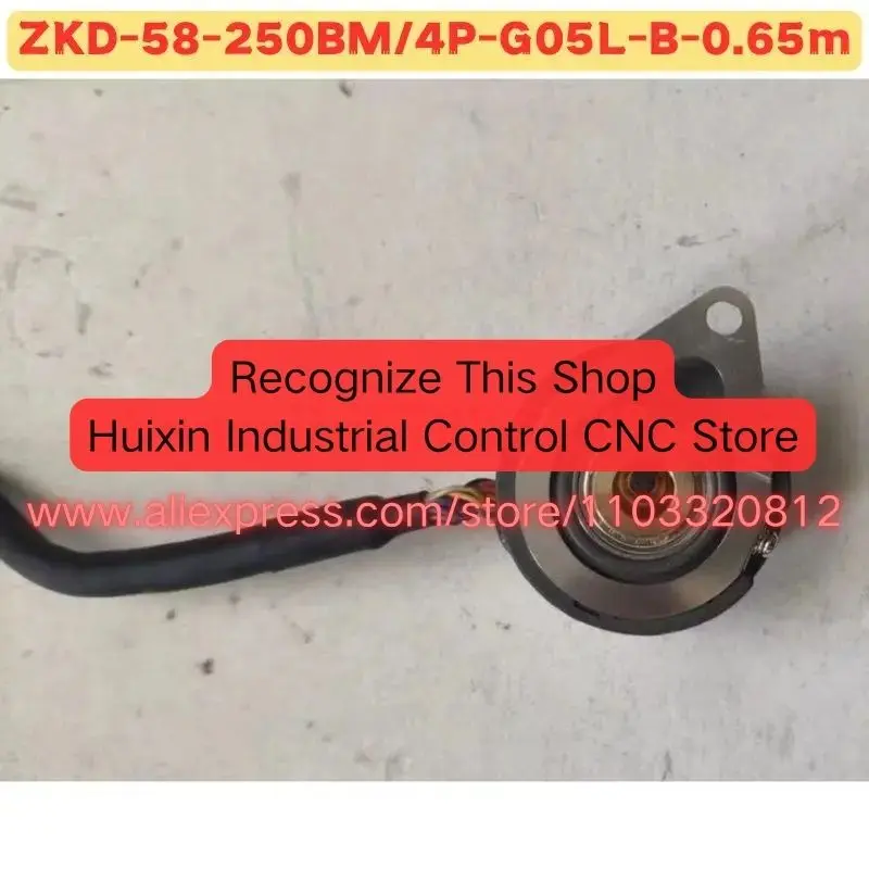 Latest Quotation Used Encoder ZKD-58-250BM/4P-G05L-B-0.65m Normal Function Tested OK
Latest Quotation Used Encoder ZKD-58-250BM/4P-G05L-B-0.65m Normal Function Tested OK
