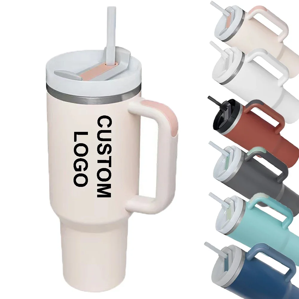 Vacuum Insulated Water Bottle Cups Double Wall Travel Coffee Mug 40oz Stainless Steel Tumbler with Straw and Lid
Vacuum Insulated Water Bottle Cups Double Wall Travel Coffee Mug 40oz Stainless Steel Tumbler with Straw and Lid