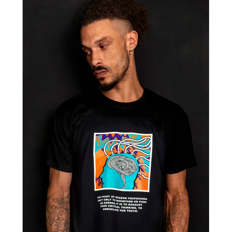 Modern Propaganda T shirt 100% cotton print Birthday Gift Tee All size Tops S-6XL to annihilate truth Graphic Clothes
Modern Propaganda T shirt 100% cotton print Birthday Gift Tee All size Tops S-6XL to annihilate truth Graphic Clothes