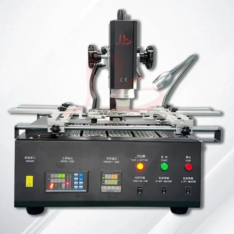 LYBGA 3900W HR8500 Full Hot Air HR 2 Stages LY BGA Rework Station Voltage 220V 110V Laptop Repair IC Desoldering Machine
LYBGA 3900W HR8500 Full Hot Air HR 2 Stages LY BGA Rework Station Voltage 220V 110V Laptop Repair IC Desoldering Machine