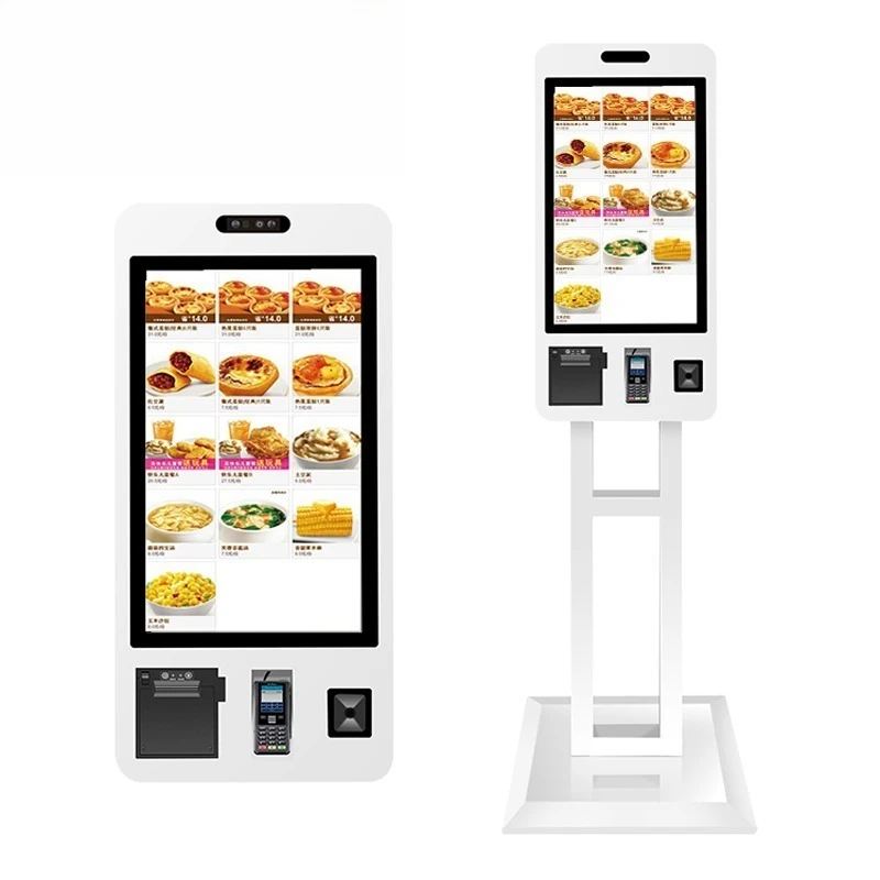 24-Inch Interactive Self-Service Payment Kiosk with Automatic Touch Screen Self-Ordering Machine for Restaurant SDK Function
24-Inch Interactive Self-Service Payment Kiosk with Automatic Touch Screen Self-Ordering Machine for Restaurant SDK Function
