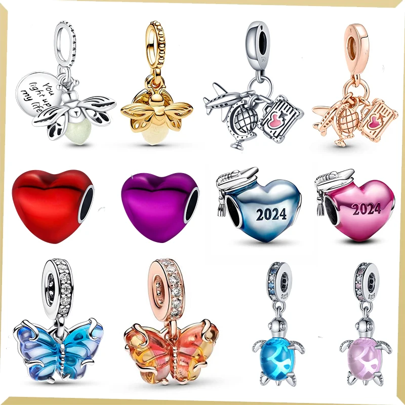 New in Charms 925 Silver Gold Glow The Dark Firefly Charm Pendant For Original Pandora Womens Charms Bracelet DIY Jewelry Gifts
New in Charms 925 Silver Gold Glow The Dark Firefly Charm Pendant For Original Pandora Womens Charms Bracelet DIY Jewelry Gifts