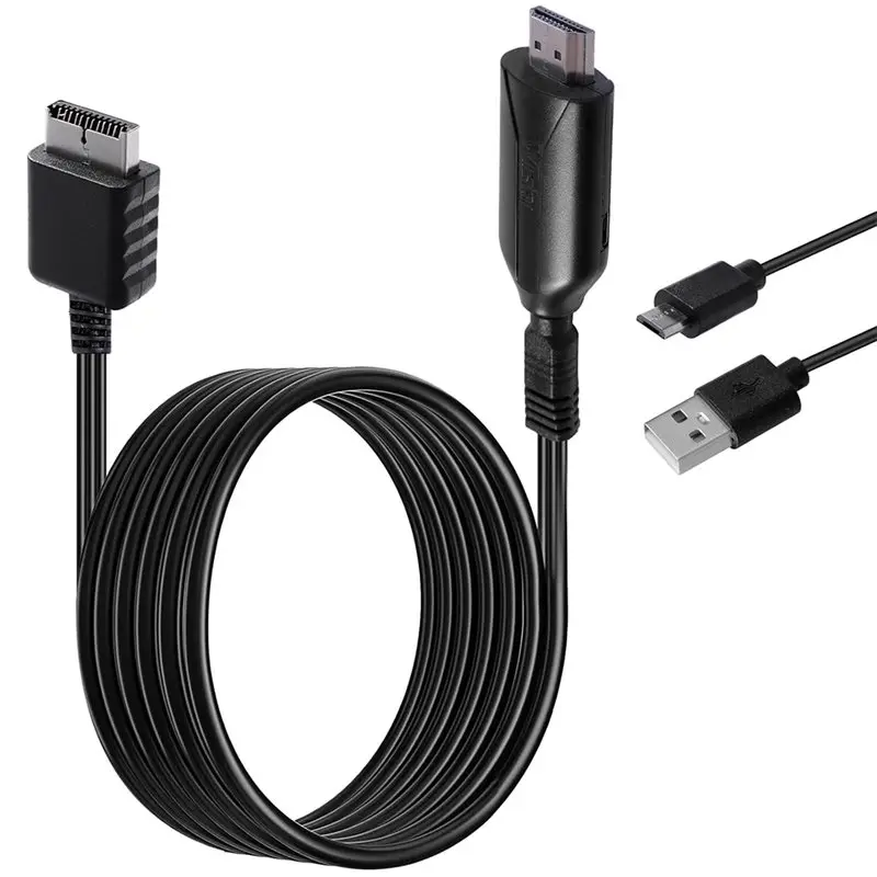 A23F-PS1/PS2 To -Compatible Adapter Cable For Gaming Consoles, Supports 720P/1080P HD Output, Compact Design
A23F-PS1/PS2 To -Compatible Adapter Cable For Gaming Consoles, Supports 720P/1080P HD Output, Compact Design