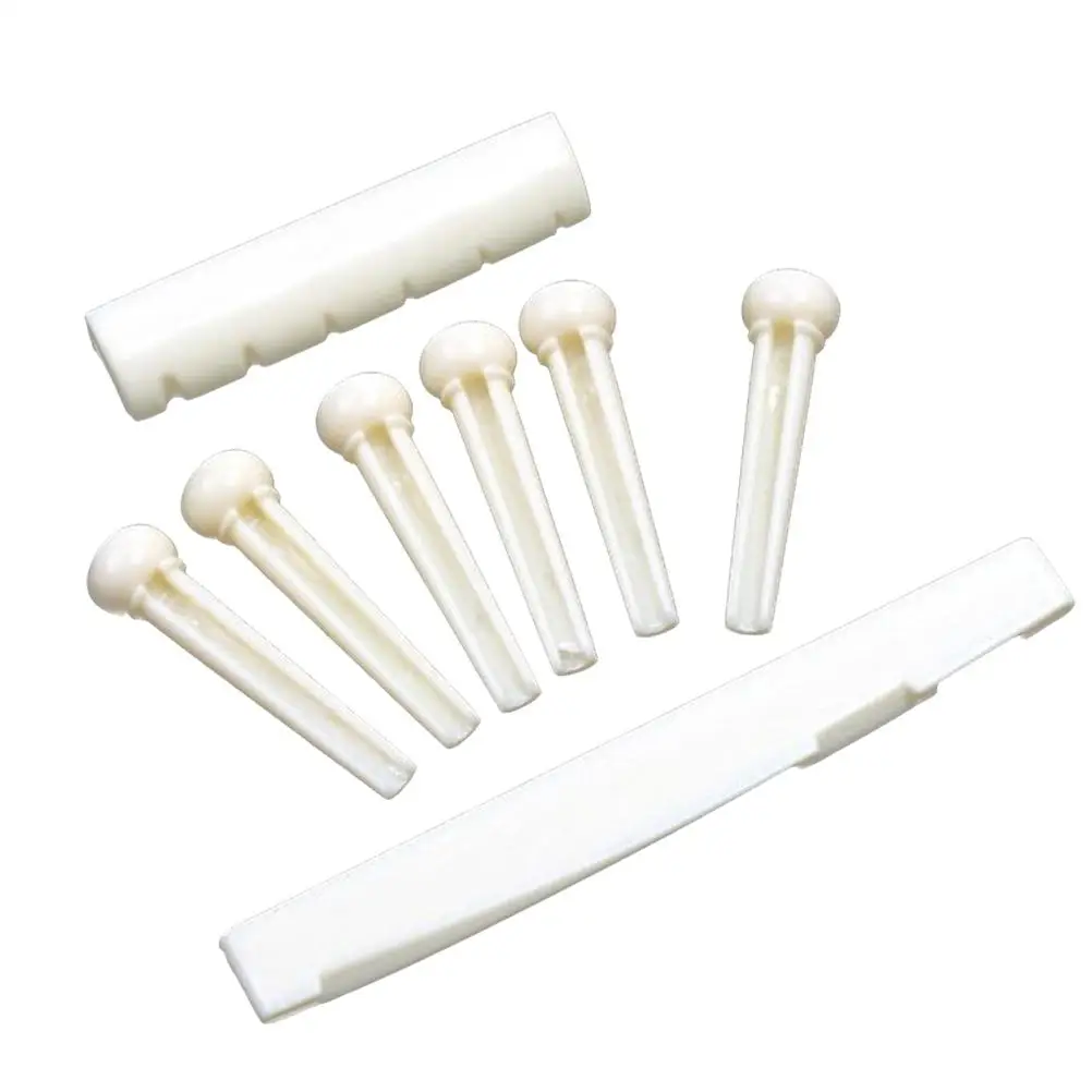 Guitar Bridge Parts Saddle Nuts Replacement Standard Size ABS Lightweight Practical Accessories Set Guitar Components
Guitar Bridge Parts Saddle Nuts Replacement Standard Size ABS Lightweight Practical Accessories Set Guitar Components