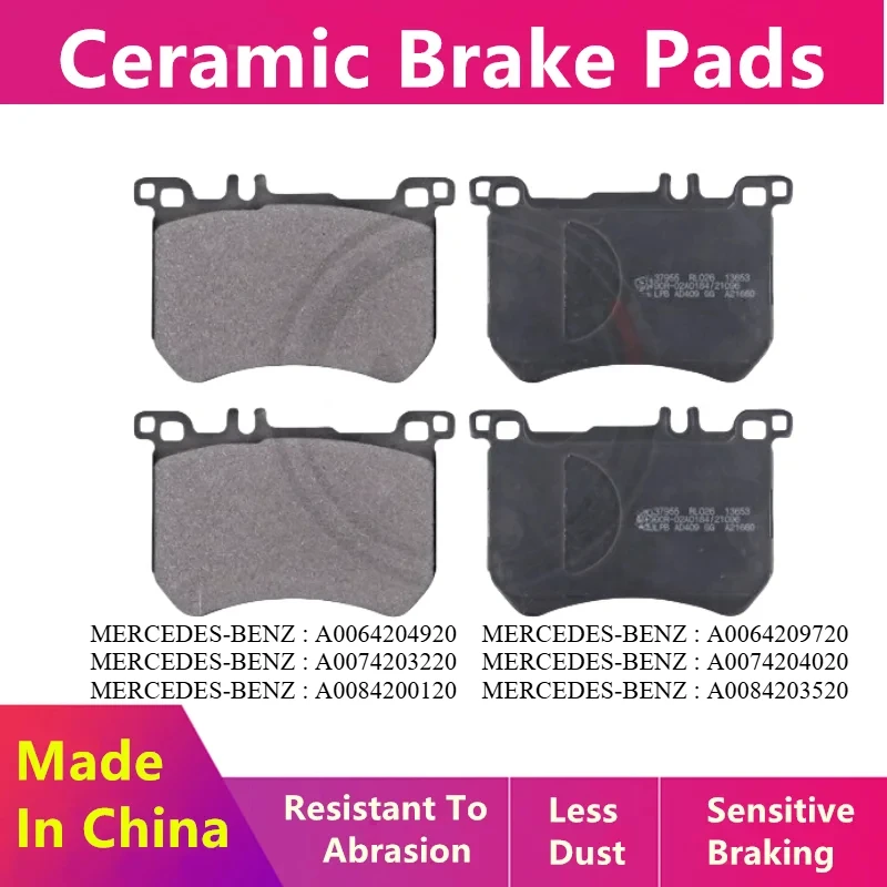 For Mercedes-Benz W222 S320l S350l S400l R231 Sl350 Sl400 Sl500 Front Brake Pads/Auto Parts -59062
For Mercedes-Benz W222 S320l S350l S400l R231 Sl350 Sl400 Sl500 Front Brake Pads/Auto Parts -59062