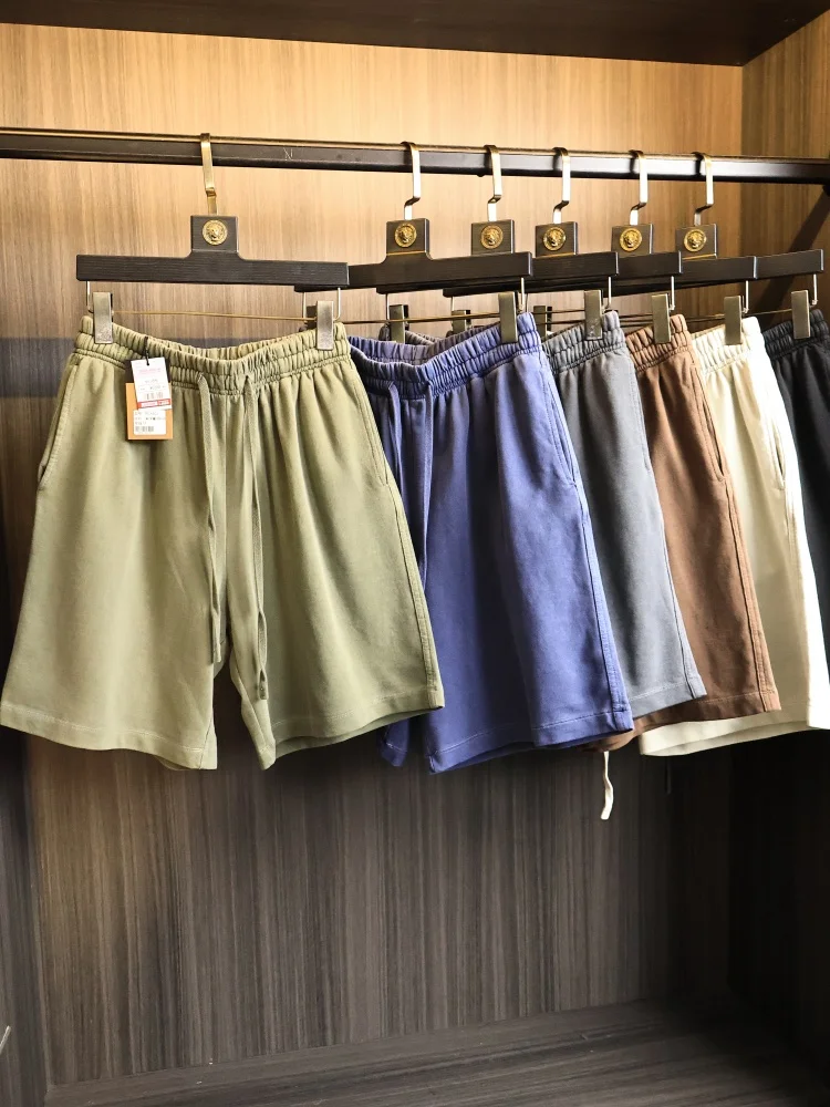 Cotton Sensation Skin-Friendly Men's Summer Casual Loose Fit Five-Quarter Shorts Elastic Waist Straight Leg Pants
Cotton Sensation Skin-Friendly Men's Summer Casual Loose Fit Five-Quarter Shorts Elastic Waist Straight Leg Pants