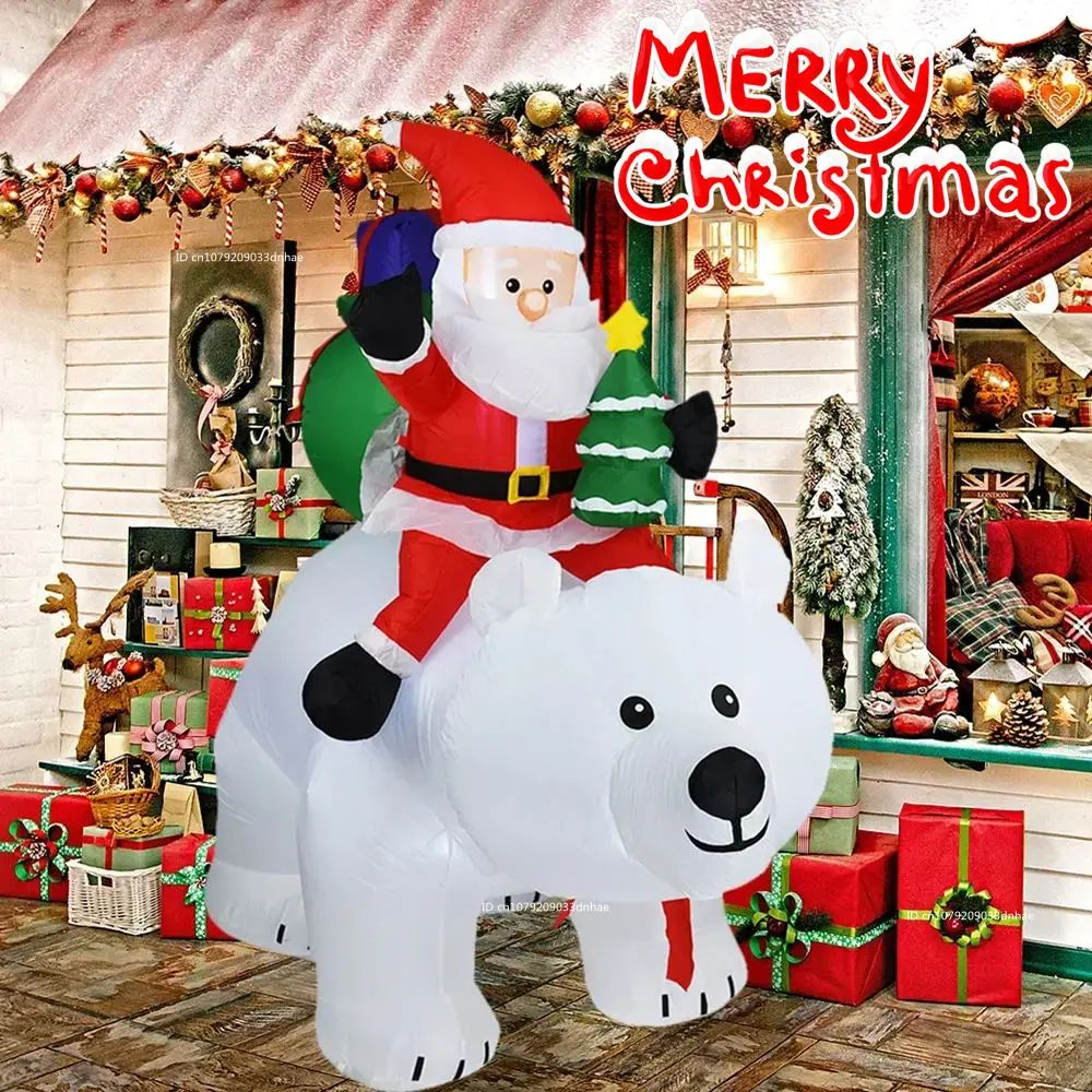 Christmas Inflatable Decoration Toy Built-in LED Lights Inflatable Model Indoor Outdoor Xmas Party New Year Garden Ornament
Christmas Inflatable Decoration Toy Built-in LED Lights Inflatable Model Indoor Outdoor Xmas Party New Year Garden Ornament
