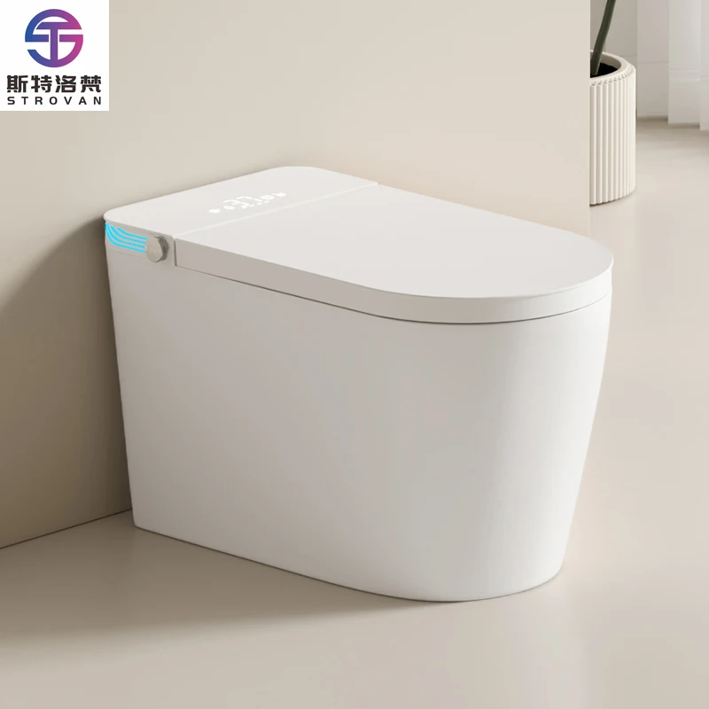 HKZX Hottest Selling Electric Sanitary Items Ceramic Toilet Bowl Bathroom WC Intelligent Smart Bidet Toilet
HKZX Hottest Selling Electric Sanitary Items Ceramic Toilet Bowl Bathroom WC Intelligent Smart Bidet Toilet
