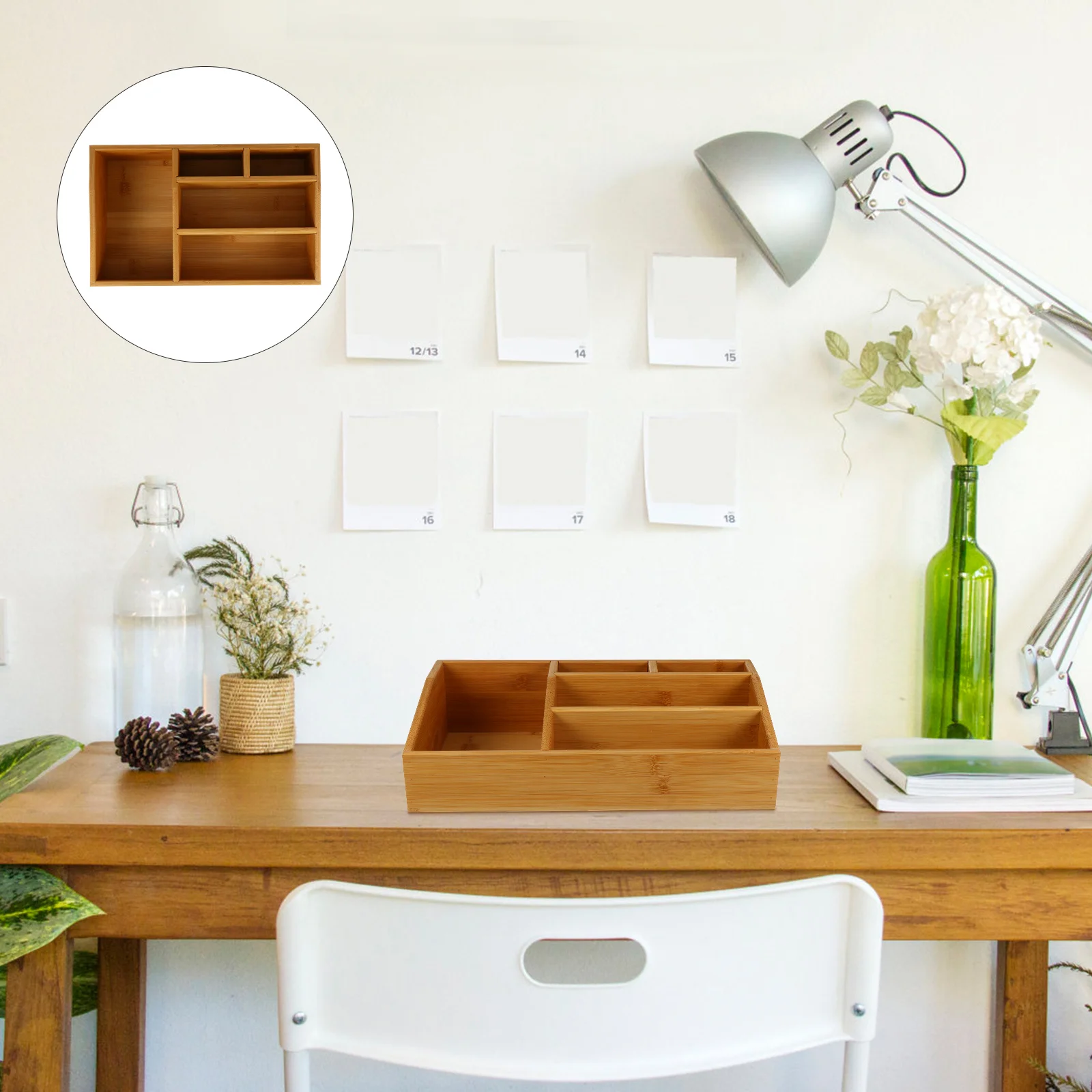 Bamboo Storage Box Desktop Large Capacity Compartment Case For Cosmetics Stationery Household Sundries Multi-Function Organizing
Bamboo Storage Box Desktop Large Capacity Compartment Case For Cosmetics Stationery Household Sundries Multi-Function Organizing