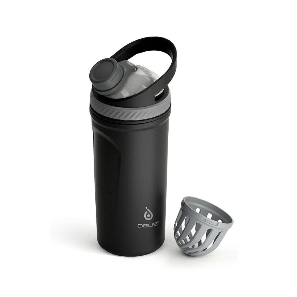 Ideus Protein Milkshake Bottle, Insulated Stainless Steel High-Temperature Resistant Shaker Cup With Silent Tritan Material Ball
Ideus Protein Milkshake Bottle, Insulated Stainless Steel High-Temperature Resistant Shaker Cup With Silent Tritan Material Ball