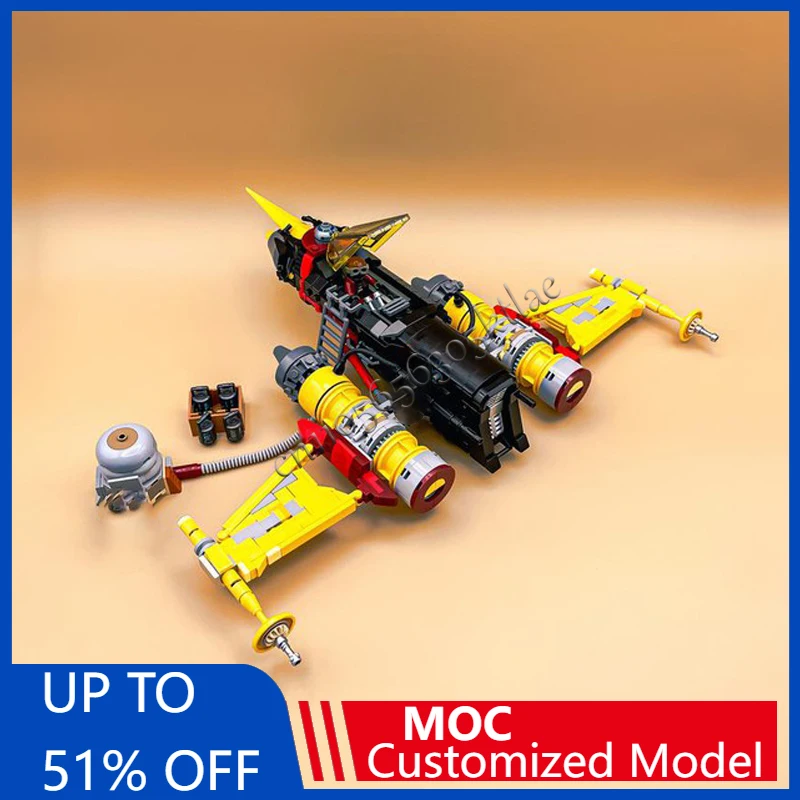 New 957PCS Moc Star Battle Panhard S-100 Vengeance Starfighter Model Building Blocks Bricks Diy Creative Assembly Toys Kid Gifts
New 957PCS Moc Star Battle Panhard S-100 Vengeance Starfighter Model Building Blocks Bricks Diy Creative Assembly Toys Kid Gifts