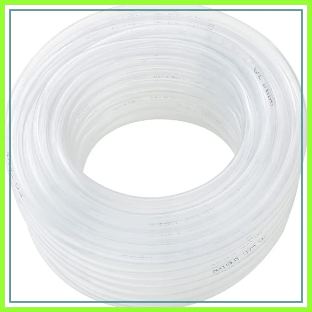 1/2" ID x 25ft Clear Vinyl Tubing, Low Pressure Flexible PVC Hose, Heavy Duty UV Chemical Resistant, BPA Free Non Toxic
1/2" ID x 25ft Clear Vinyl Tubing, Low Pressure Flexible PVC Hose, Heavy Duty UV Chemical Resistant, BPA Free Non Toxic
