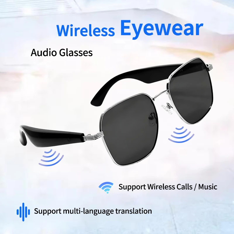 LIGE 2026 New Smart Glasses Fashion Sunglasses Men Bluetooth Call Recording Al Intelligent Translation UV400 Wireless Eyeglasses
LIGE 2026 New Smart Glasses Fashion Sunglasses Men Bluetooth Call Recording Al Intelligent Translation UV400 Wireless Eyeglasses