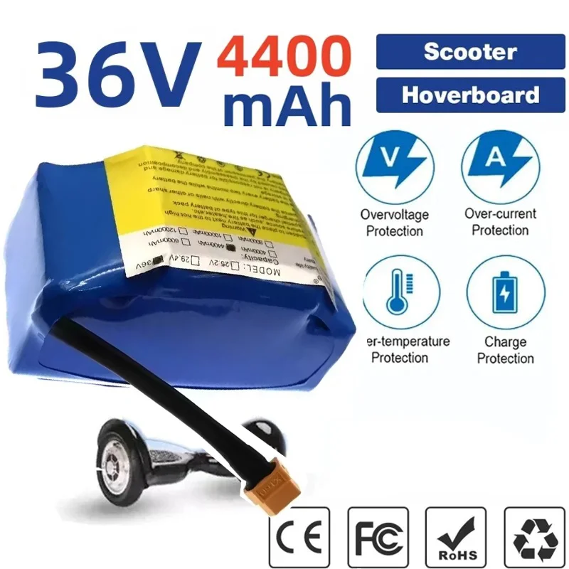 Аккумулятор XT60 4400 мАч-6800 мАч 36 В 10s2P — литий-ионный аккумулятор моноцикла с самобалансированной подвесной пластиной.
Аккумулятор XT60 4400 мАч-6800 мАч 36 В 10s2P — литий-ионный аккумулятор моноцикла с самобалансированной подвесной пластиной.