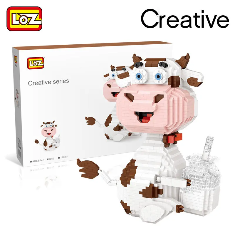 LOZ Mini Blocks Cute Cow Model Cartoon Building Bricks Kids Gifts Toys for Children Girls Birthday Present New Year 9052
LOZ Mini Blocks Cute Cow Model Cartoon Building Bricks Kids Gifts Toys for Children Girls Birthday Present New Year 9052