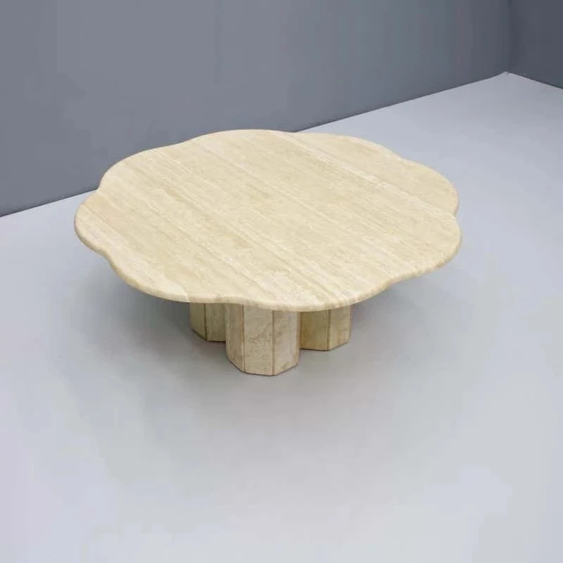 TT Simple personality creative natural marble travertine coffee table light luxury personalized coffee table
TT Simple personality creative natural marble travertine coffee table light luxury personalized coffee table