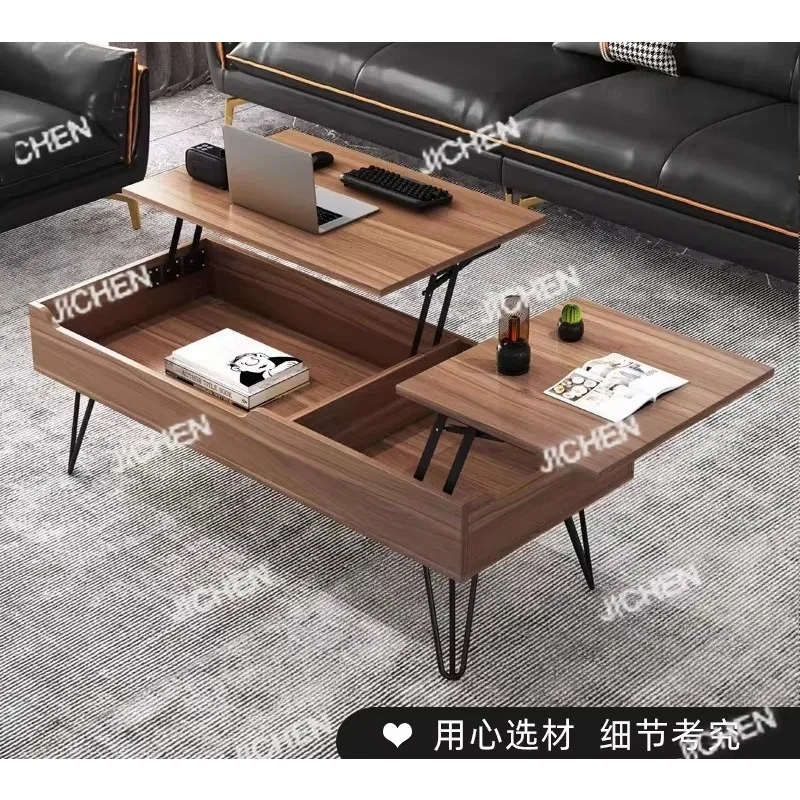 JCMultifunctional coffee table dining table dual-purpose small apartment living room home creative folding lifting table
JCMultifunctional coffee table dining table dual-purpose small apartment living room home creative folding lifting table