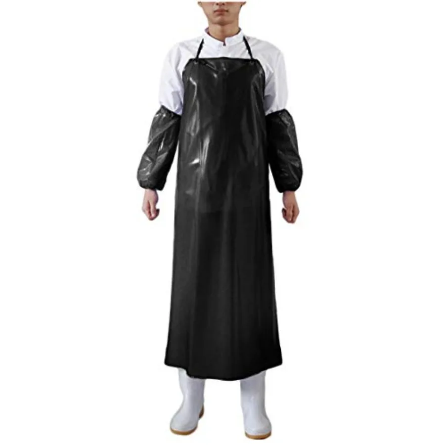 Waterproof Apron Anti-Corrosion Work Safe Apron Black ApronandSleeves Set
Waterproof Apron Anti-Corrosion Work Safe Apron Black ApronandSleeves Set