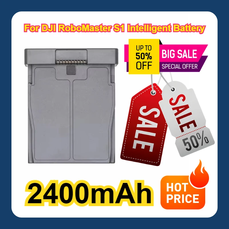 For DJI RoboMaster Accessories 2400mAh For DJI RoboMaster S1 Intelligent Battery
For DJI RoboMaster Accessories 2400mAh For DJI RoboMaster S1 Intelligent Battery