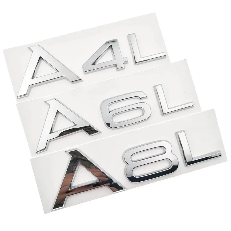 Letter Number Chrome Emblem for Audi Car Trunk Discharge Capacity Badge Sticker 1.8T 2.0T 3.0T 3.2 3.6 4.2 A3 A5 A7 A4L A6L A8L
Letter Number Chrome Emblem for Audi Car Trunk Discharge Capacity Badge Sticker 1.8T 2.0T 3.0T 3.2 3.6 4.2 A3 A5 A7 A4L A6L A8L