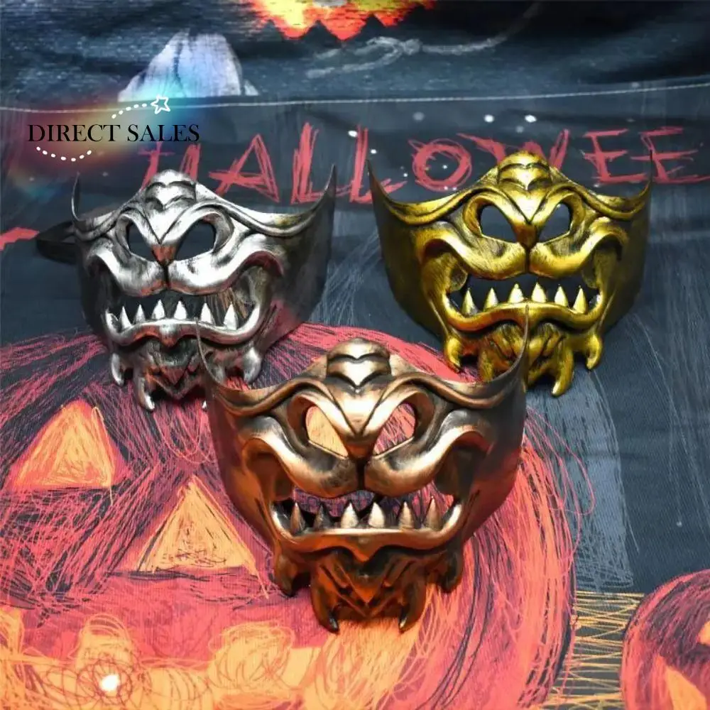 Half Face Cosplay Red Prajna Mask Spooky Dress Up Samurai Cosplay Mask Funny 3D Japanese Mask Toy Halloween
Half Face Cosplay Red Prajna Mask Spooky Dress Up Samurai Cosplay Mask Funny 3D Japanese Mask Toy Halloween